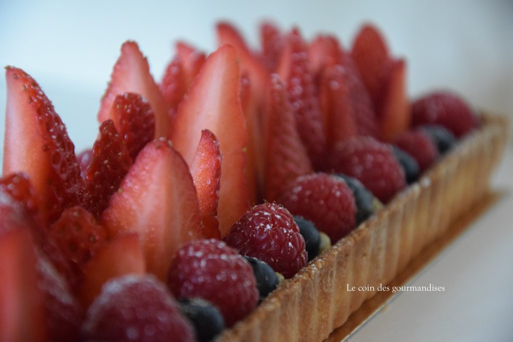 Fraisier à la pistache Le coin des gourmandises