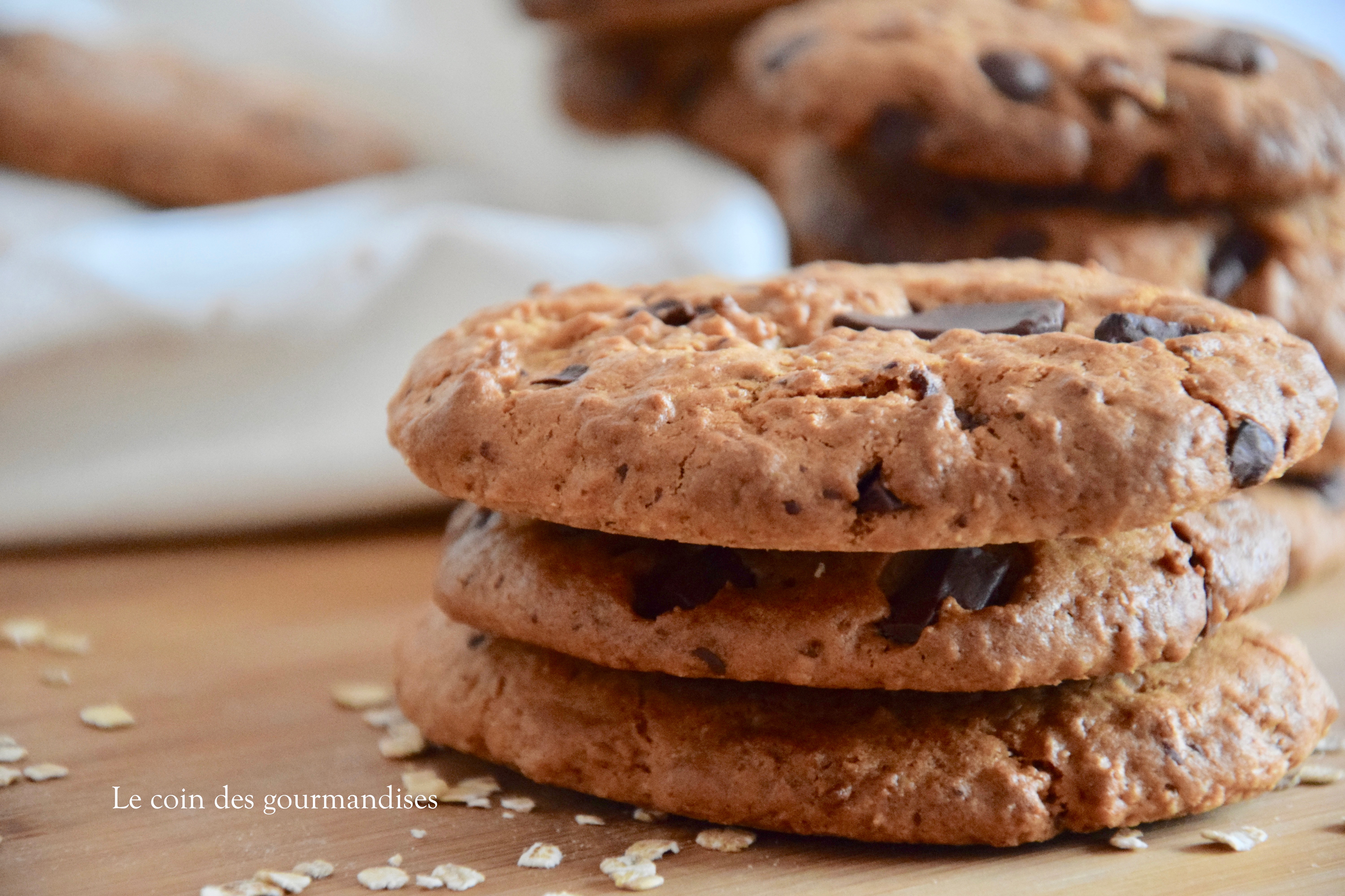 Biscuits son d'avoine & chocolat - Galeries Gourmandes