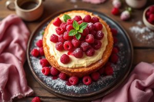 Recette de charlotte aux framboises facile et délicieuse pour un dessert gourmand