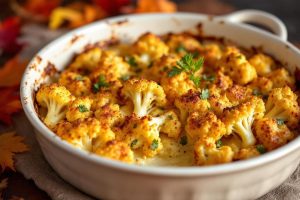 Cette recette de gratin de chou-fleur promet d’illuminer vos soirées d’automne et d’hiver