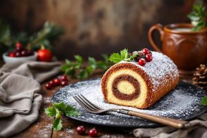 Bûche aux châtaignes : recette facile et gourmande pour les fêtes